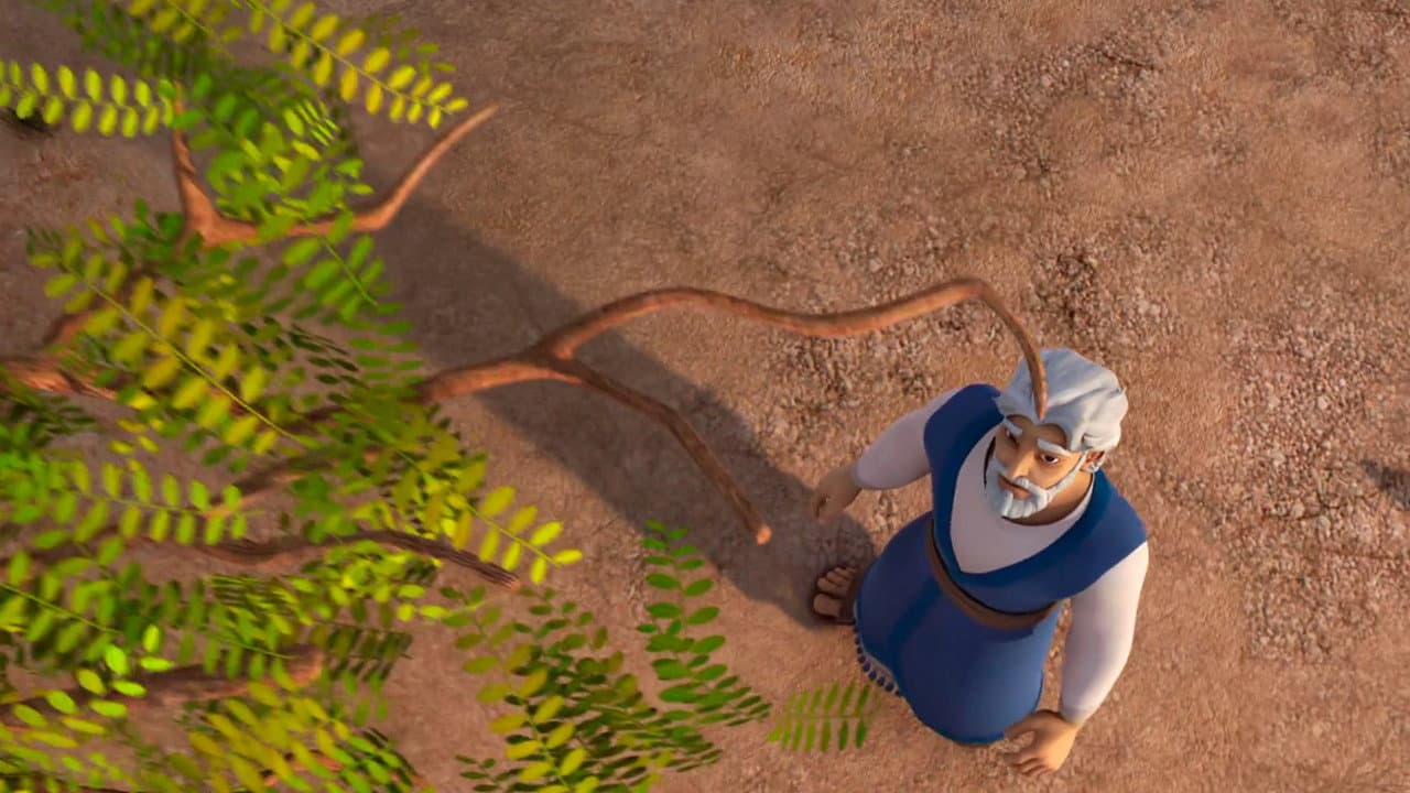 Still from Rahab and the Walls of Jericho