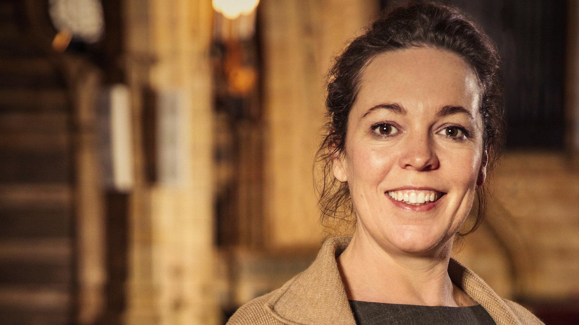 Still from Olivia Colman