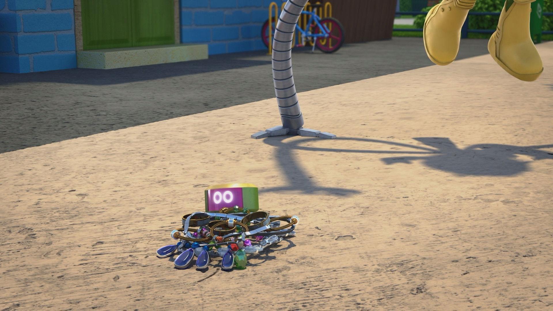 Still from Robo-Spideys
