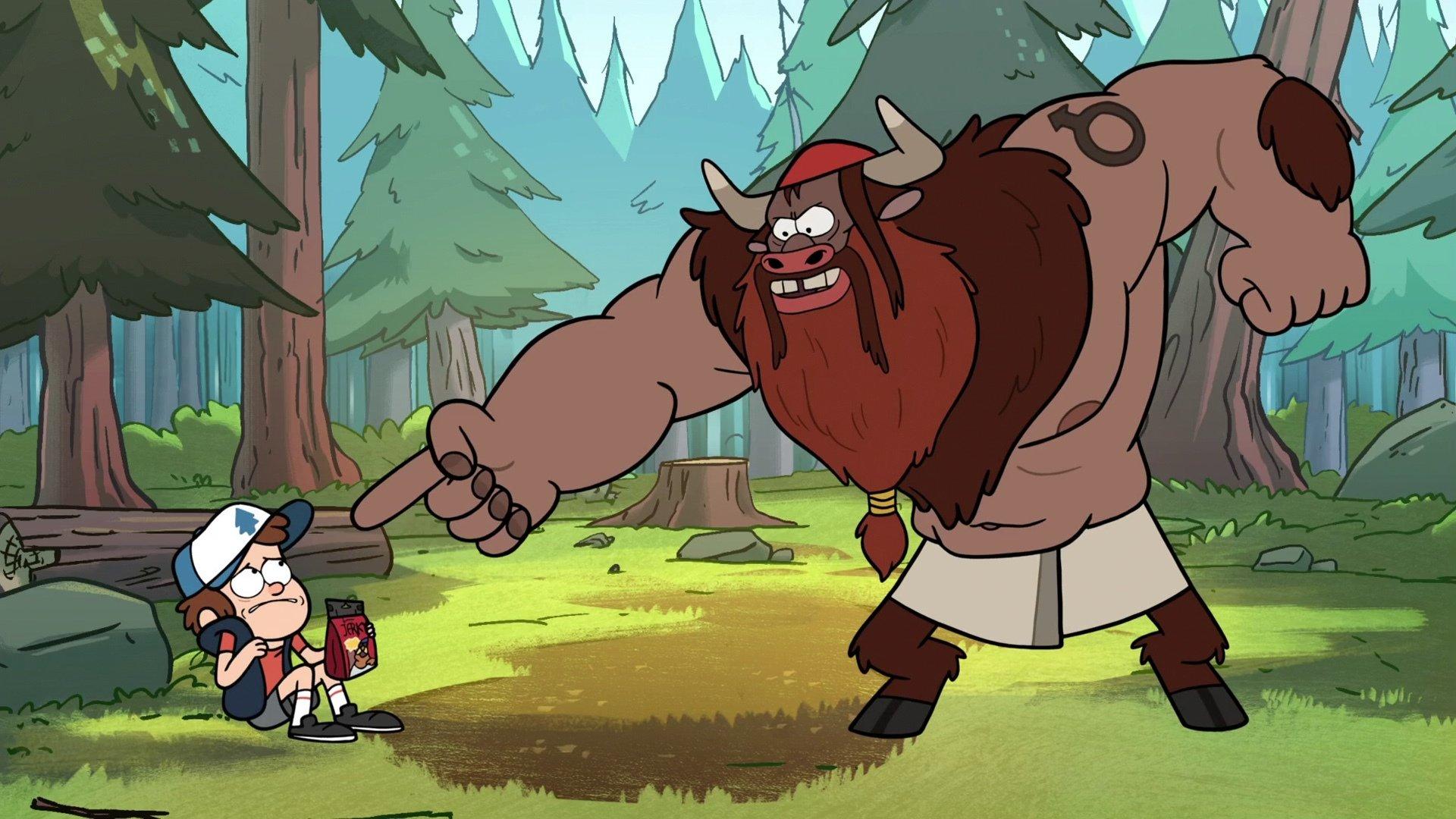 Still from Dipper vs. Manliness