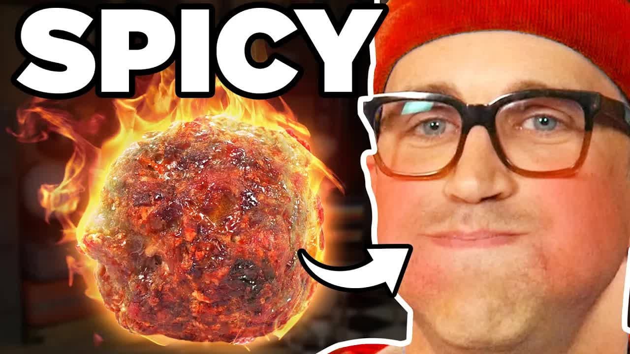 Still from Extreme Hide The Meatball Challenge ft. Team Edge