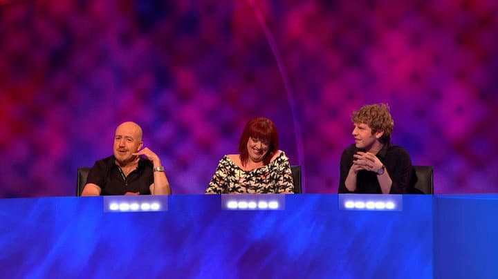 Still from Angela Barnes, Miles Jupp, Romesh Ranganathan, Josh Widdicombe
