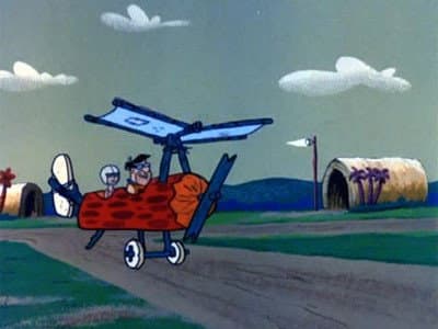 Still from Fred's Flying Lesson