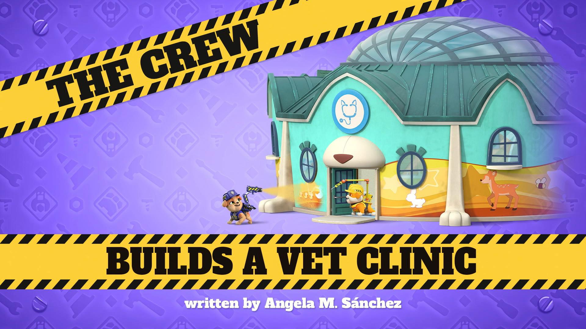 Still from The Crew Builds a Vet Clinic