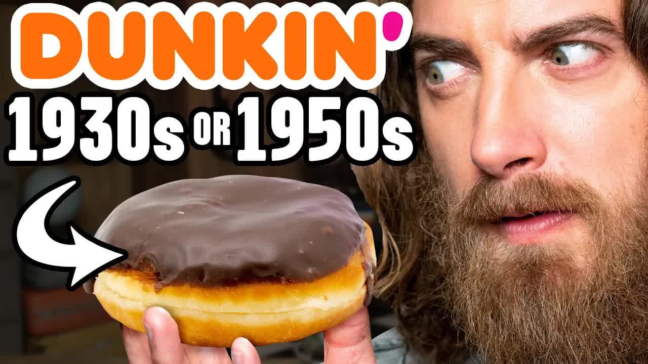 Still from 100 Years of Donuts Taste Test