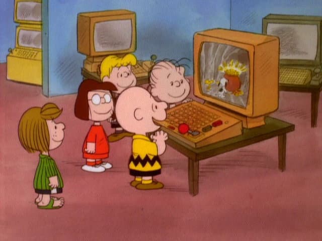 Still from Snoopy's Robot