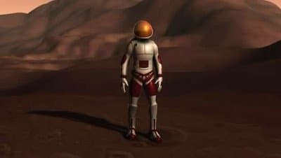 Still from Living in Space