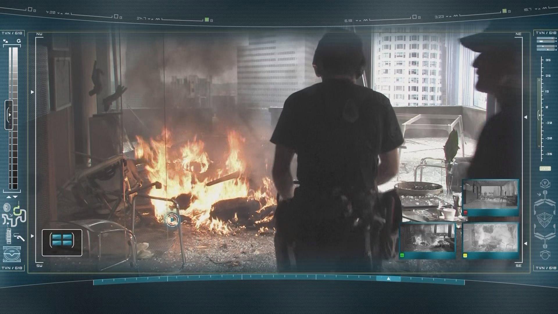Still from Collision with the Future: Deconstructing the Hunter Killer Attack