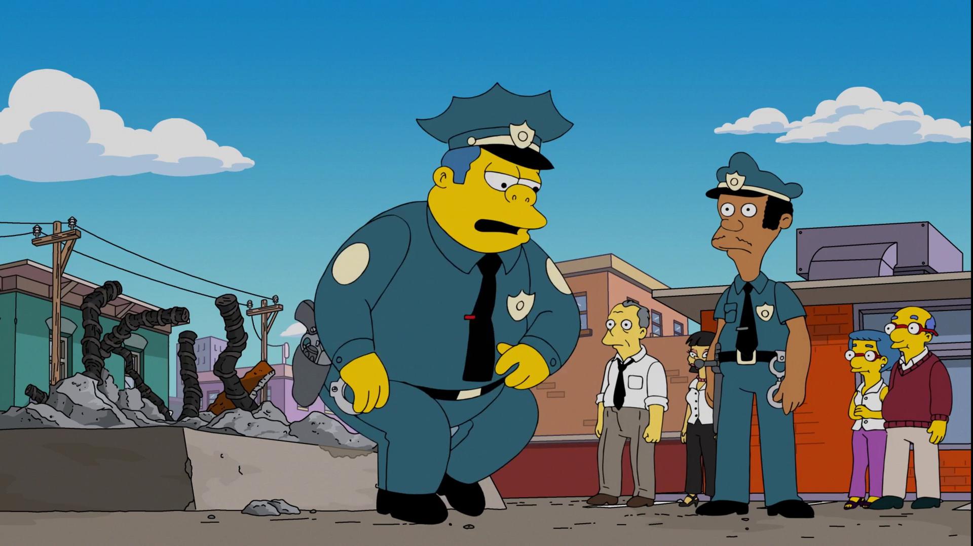 Still from Monty Burns' Fleeing Circus