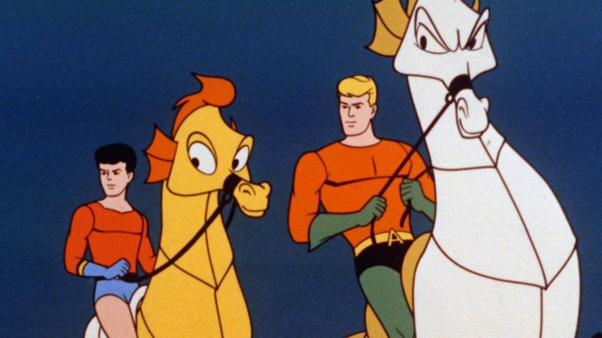 Still from The Crimson Monster From The Pink Pool