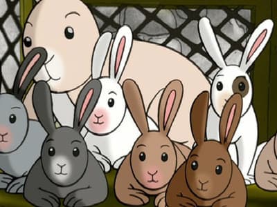 Still from Curious George's Bunny Hunt