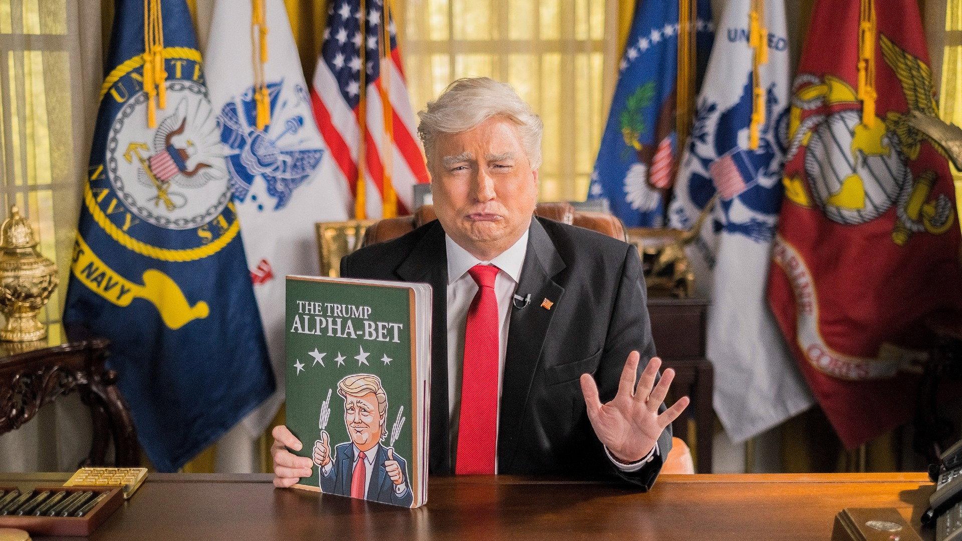 Still from Trump Alphabet