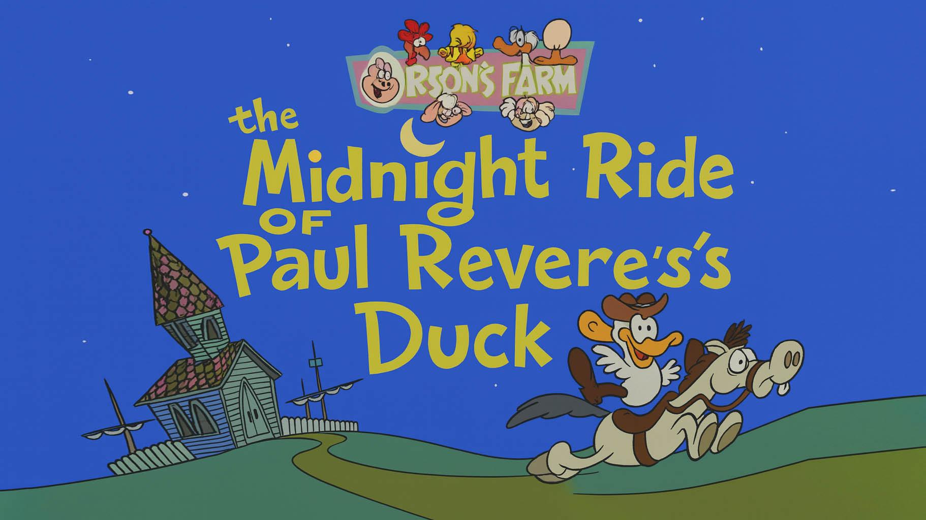 Still from Midnight Ride of Paul Revere's Duck