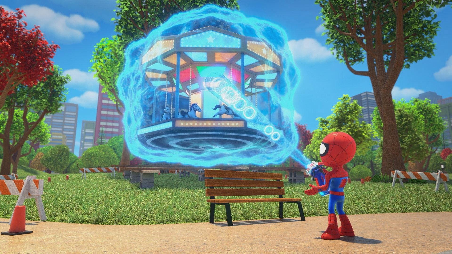Still from Tractor Beam Trouble