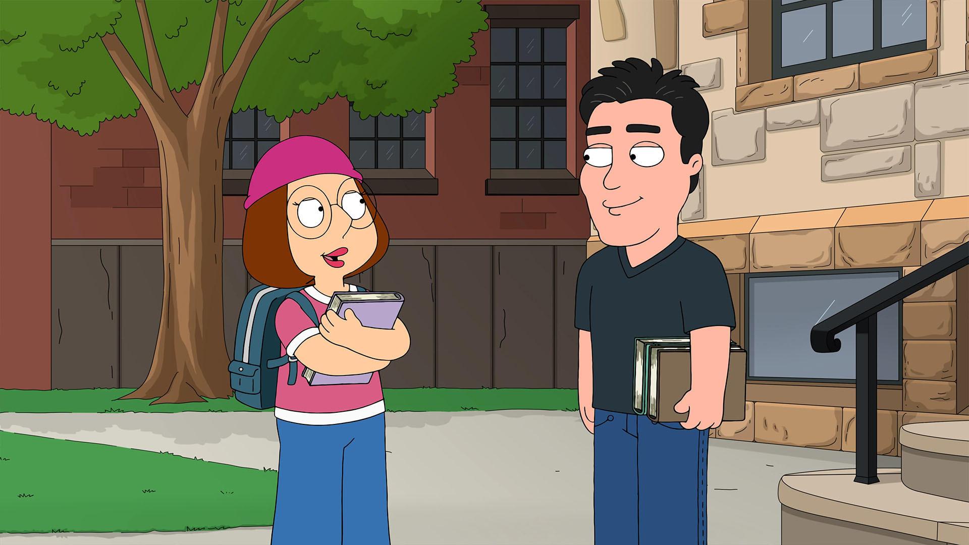Still from Meg Goes to College