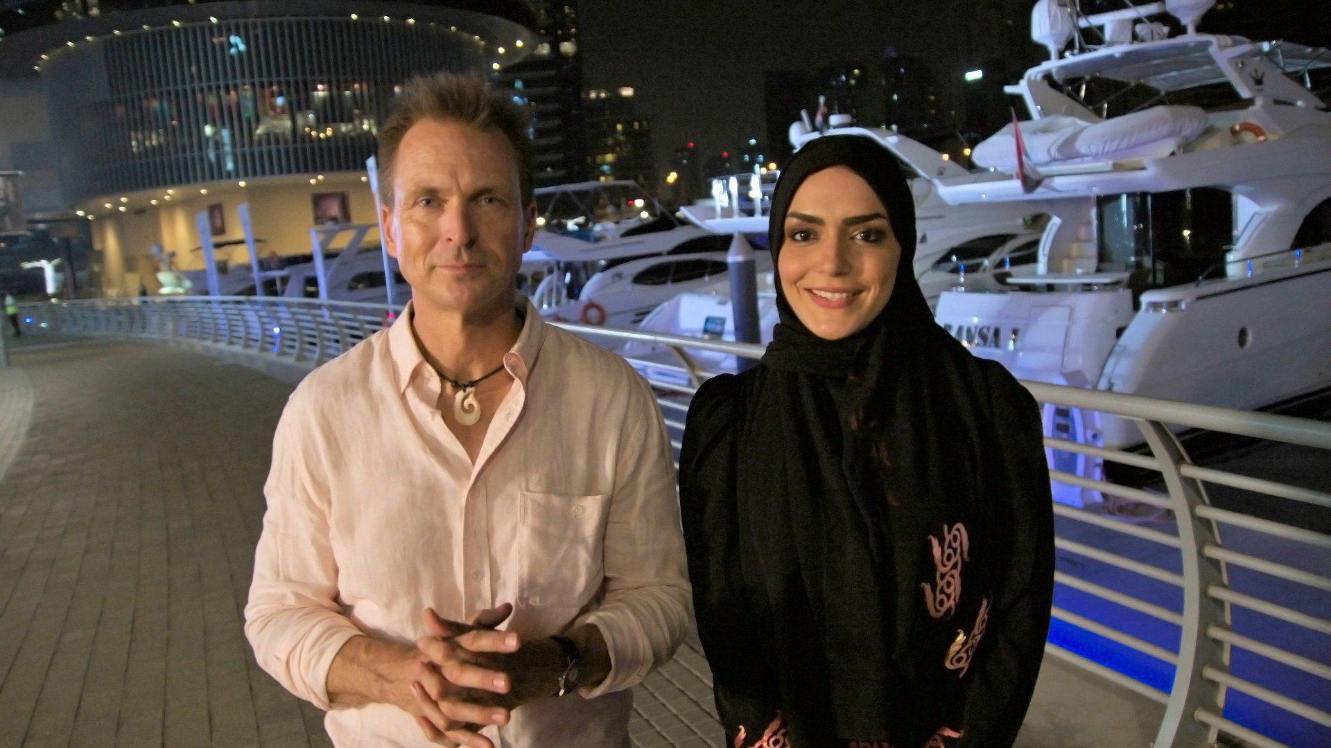 Still from I'm a Bird, I'm a Plane, I'm on The Amazing Race!