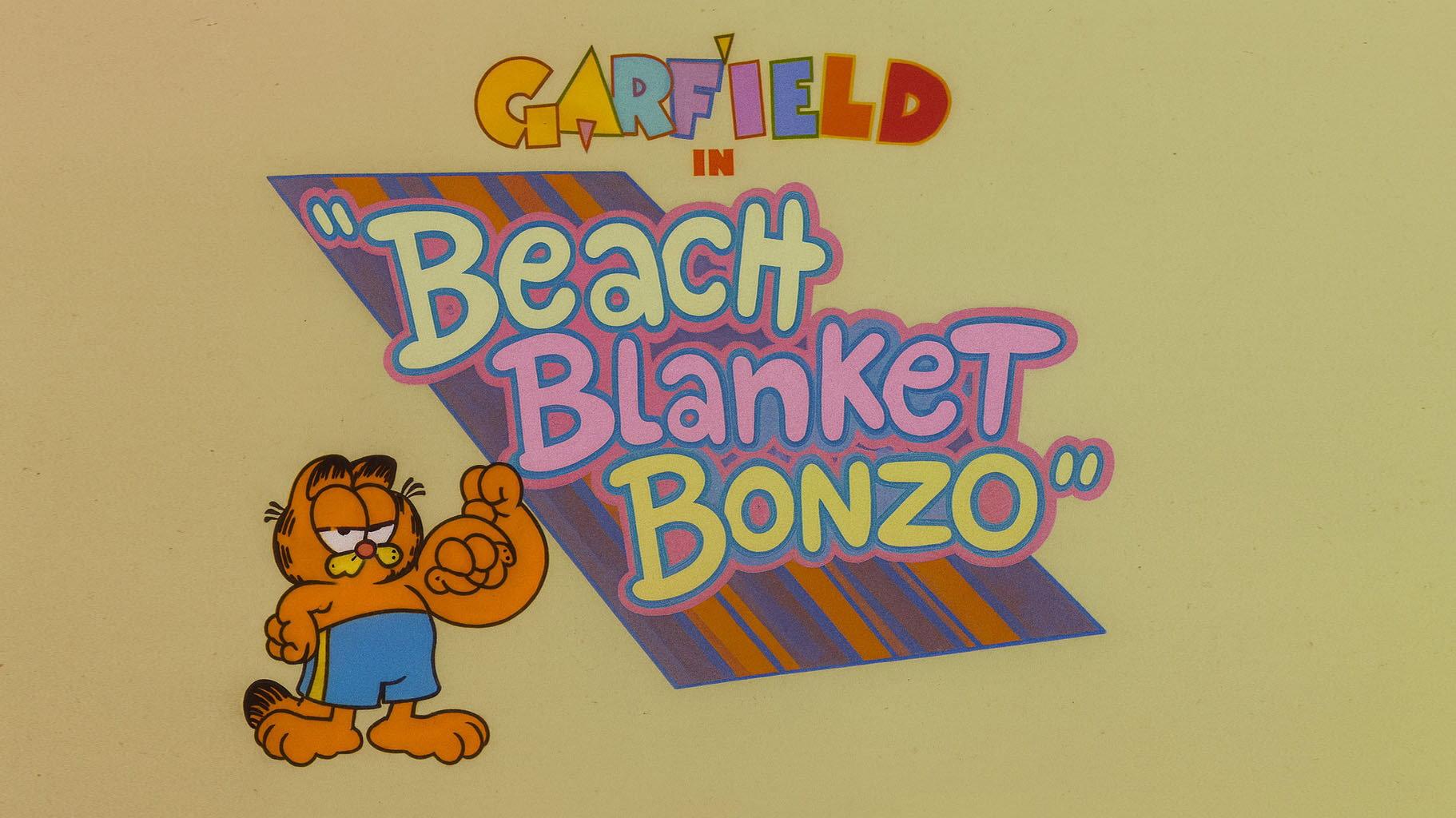 Still from Beach Blanket Bonzo