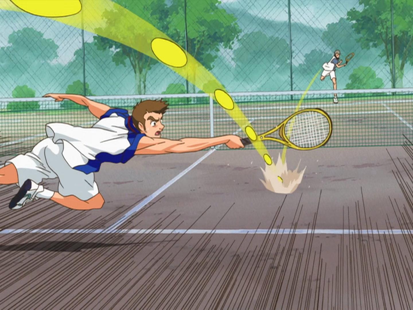 Still from Hadokyuu vs. Scud Serve