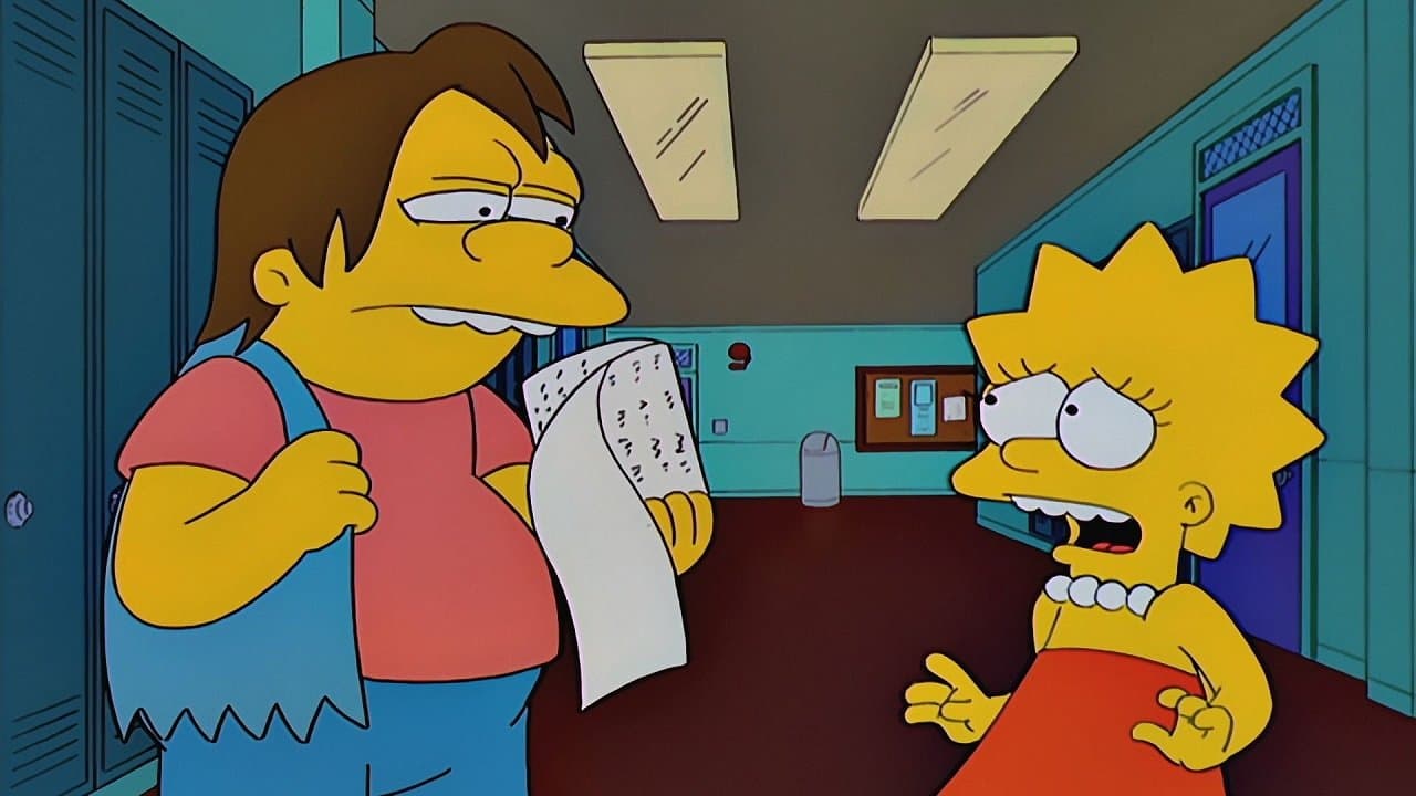 Still from Lisa Gets an 'A'
