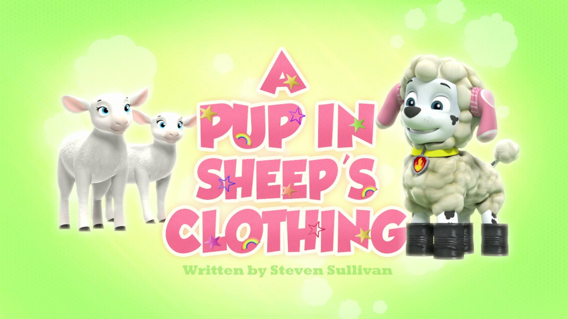 Still from A Pup in Sheep's Clothing