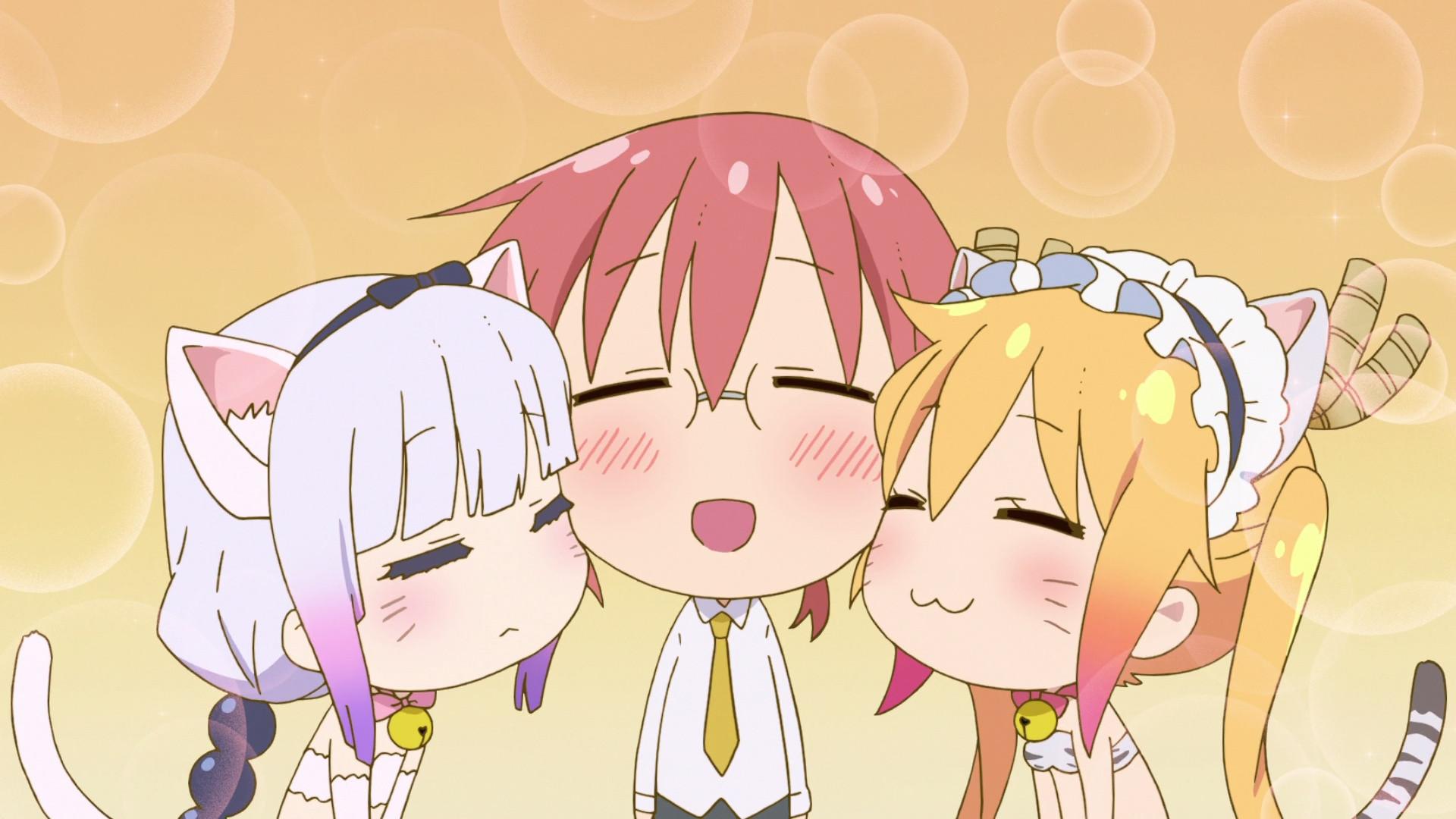 Still from Miss Kobayashi's Dragon Something - Animal