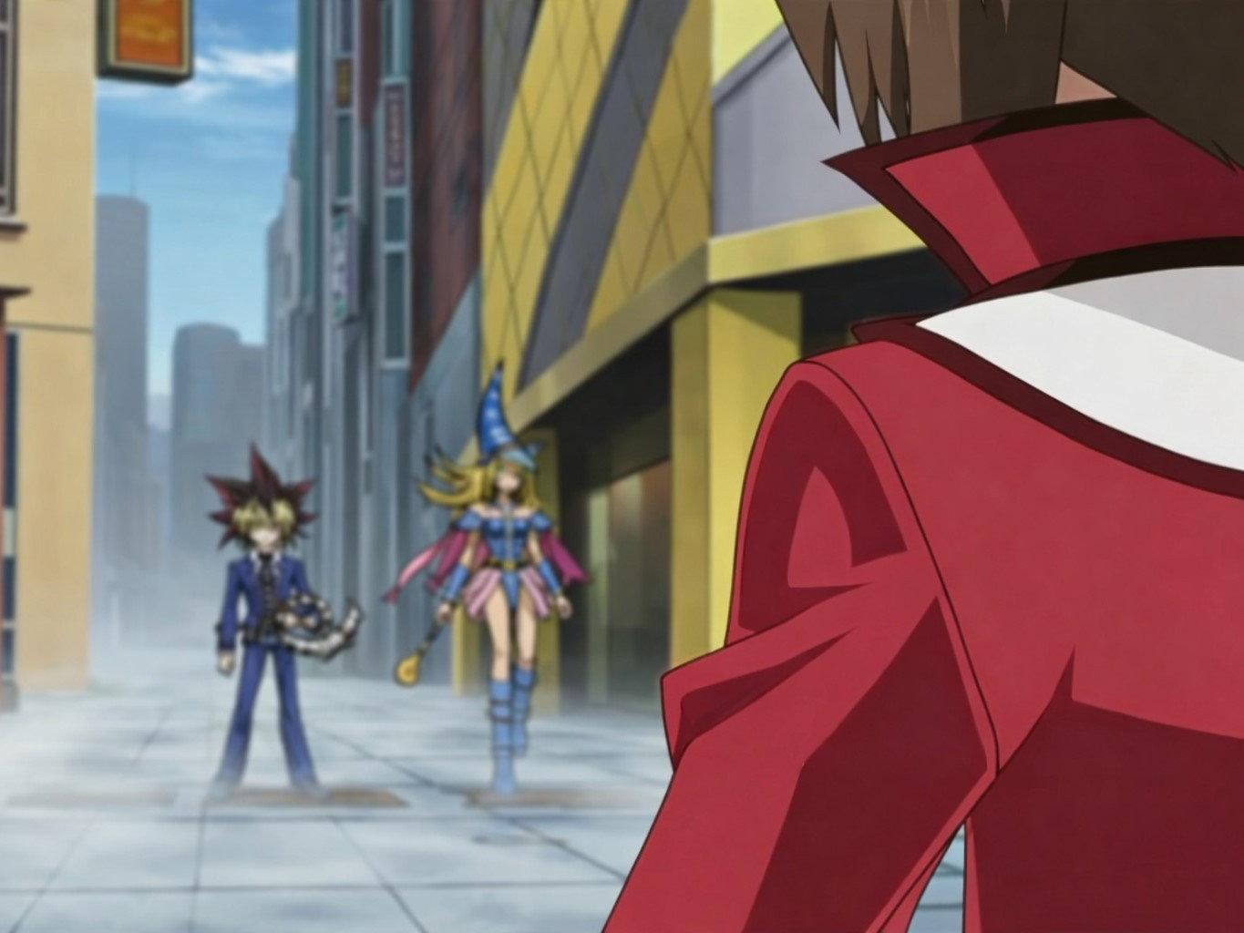 Still from The True Graduation Duel! Judai vs. Legendary Duelist