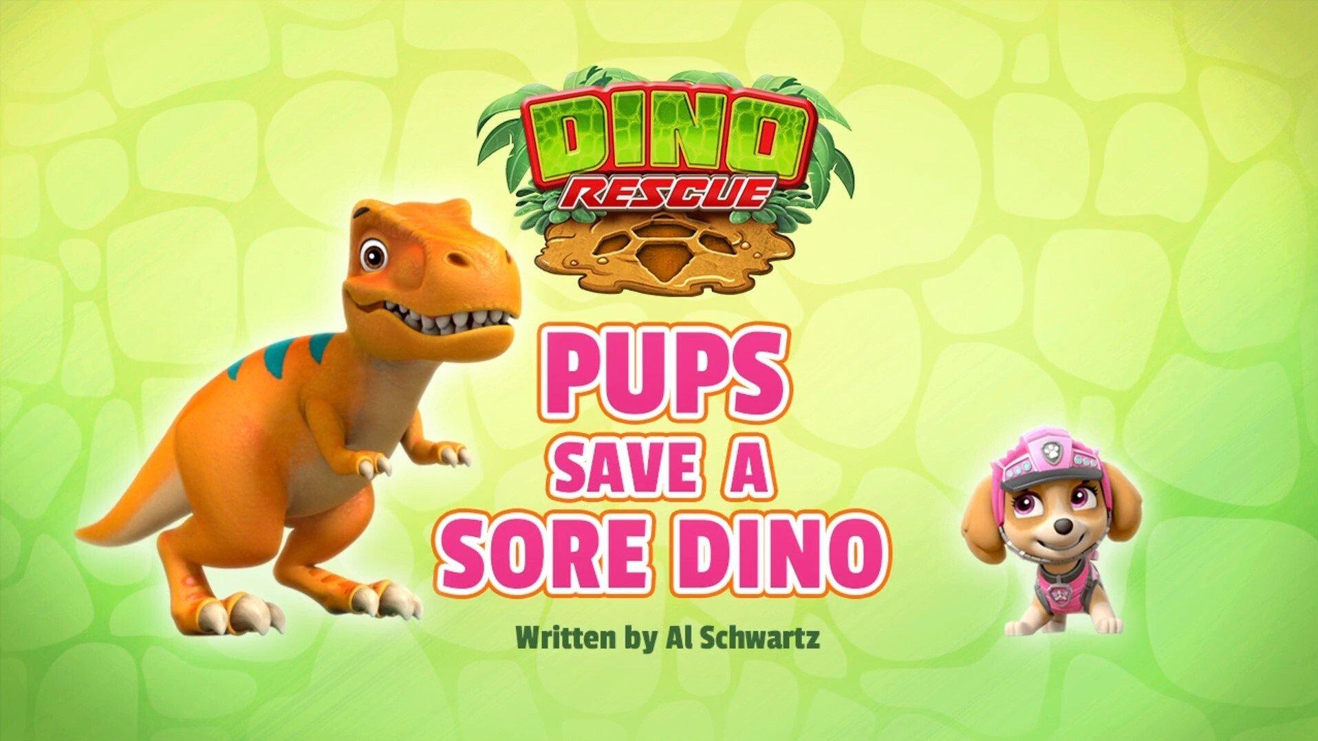 Still from Dino Rescue: Pups Save a Sore Dino