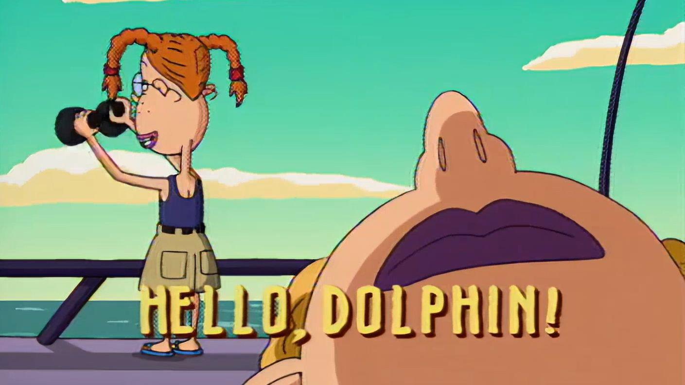Still from Hello, Dolphin!