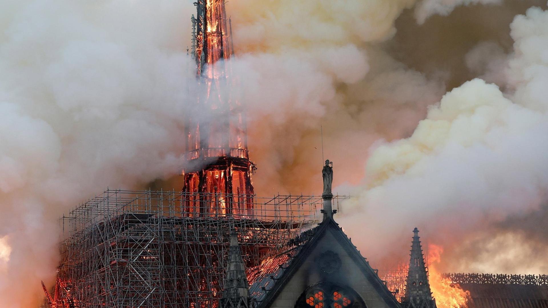Still from Saving Notre Dame