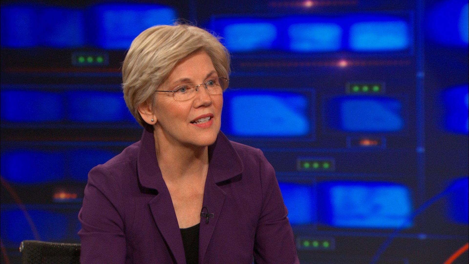Still from Elizabeth Warren