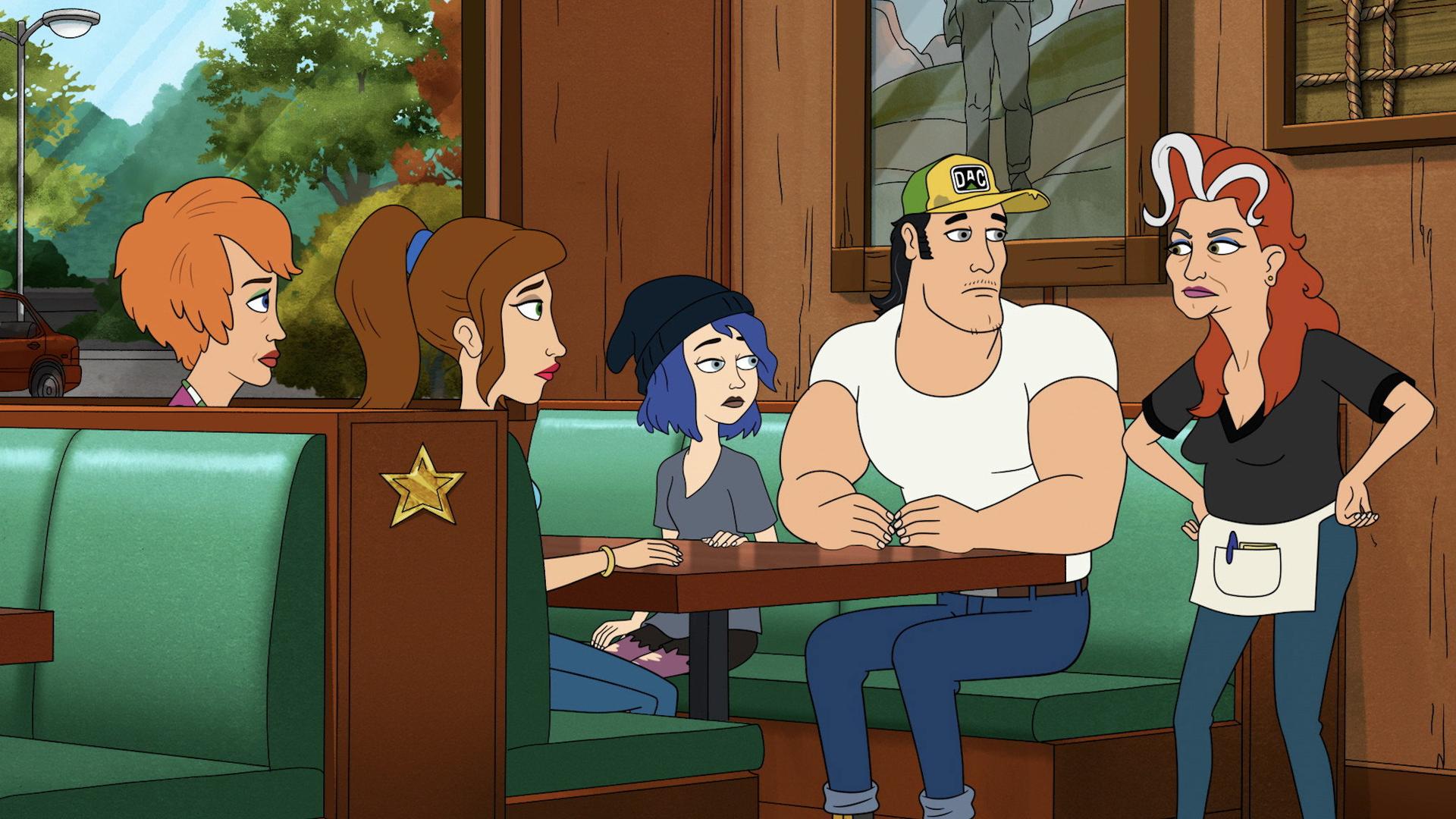 Still from Hoot 'N Haw