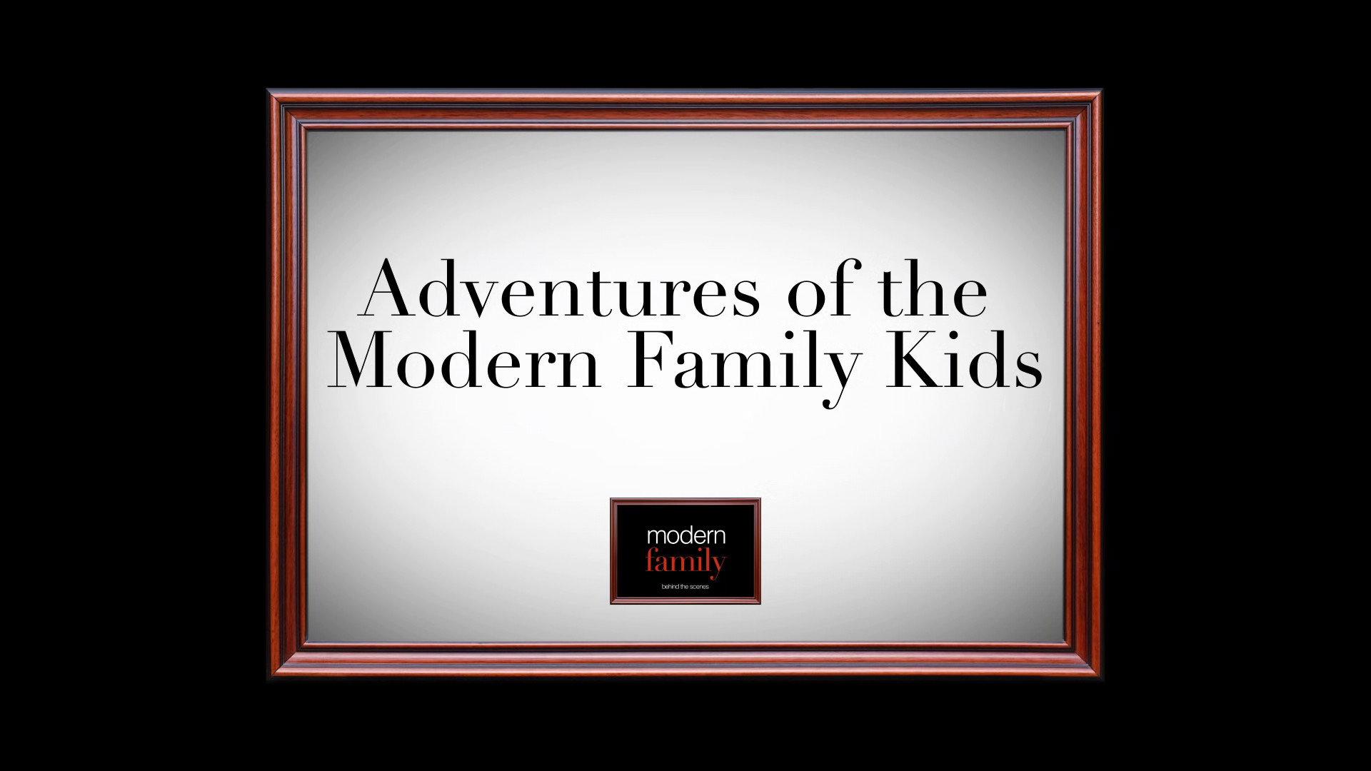 Still from Adventures of the Modern Family kids