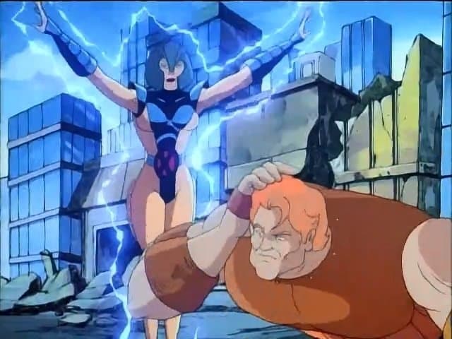 Still from The Unstoppable Juggernaut