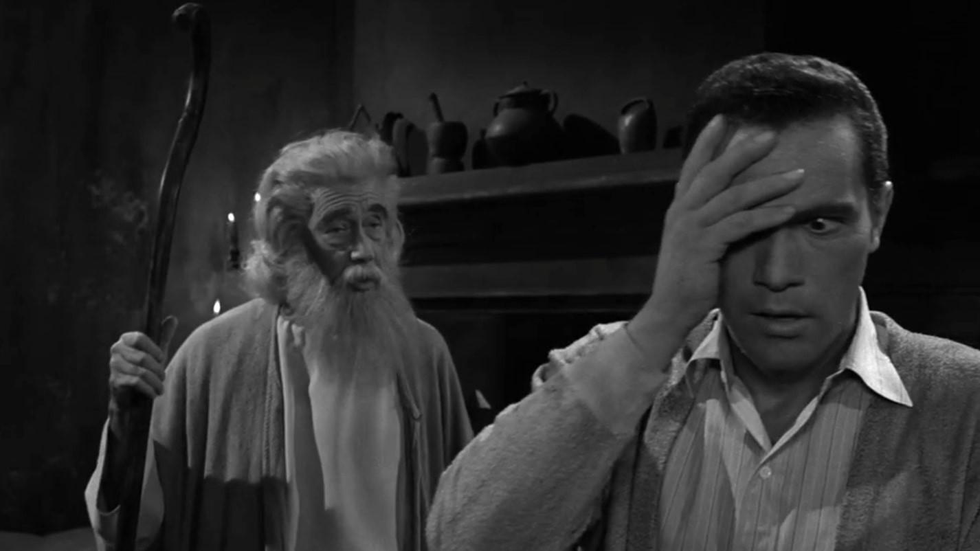 Still from The Howling Man