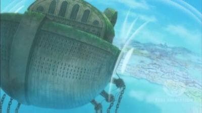 Still from Noah Approaches! The Crisis of Fishman Island's Destruction!