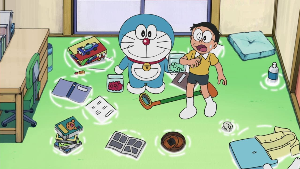 Still from Doradora Genpeigassen: Shizuka-chan Gozen o Sukue!