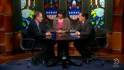 Still from Christiane Amanpour, David Albright