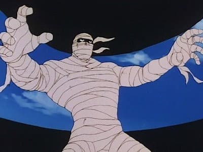 Still from Terror! The Phantom Fighter Appears