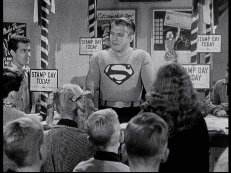 Still from Stamp Day for Superman