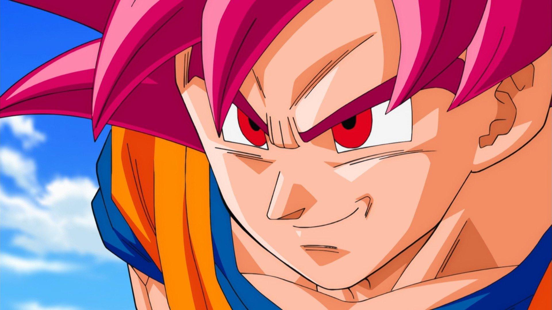 Still from Show Us, Goku! The Power of a Super Saiyan God!