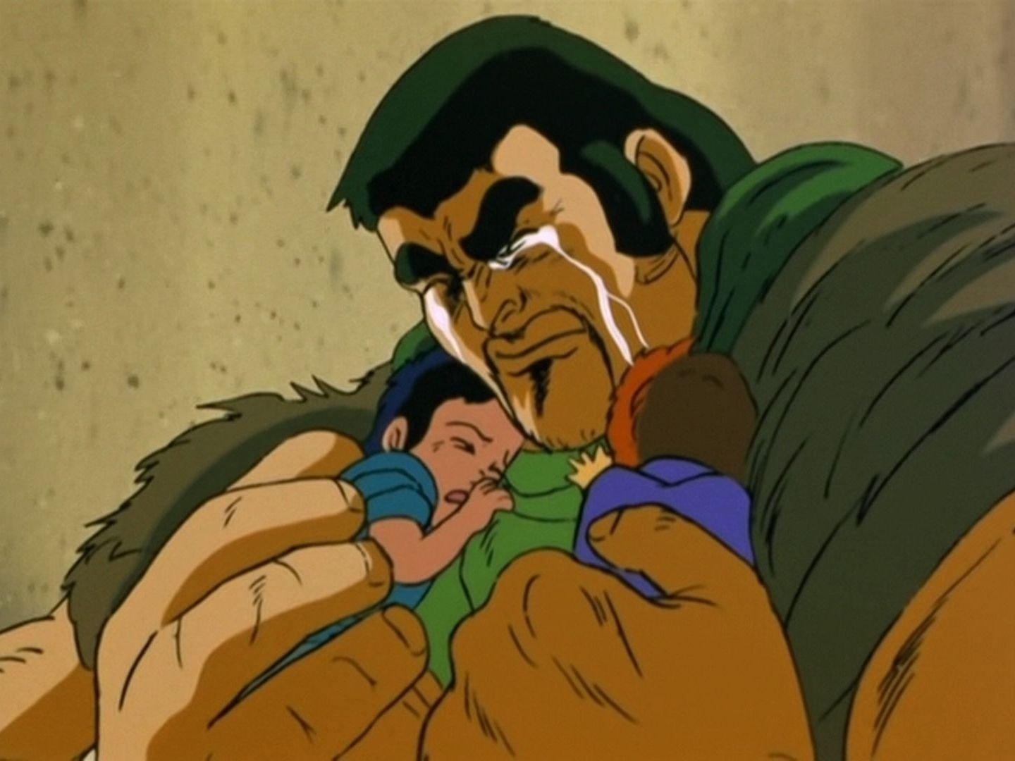 Still from Fudo in Peril!! Hurry, Ken. A Man Must Not Abandon His Friends!!