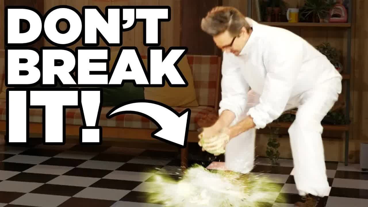 Still from Try Not To Break It Challenge