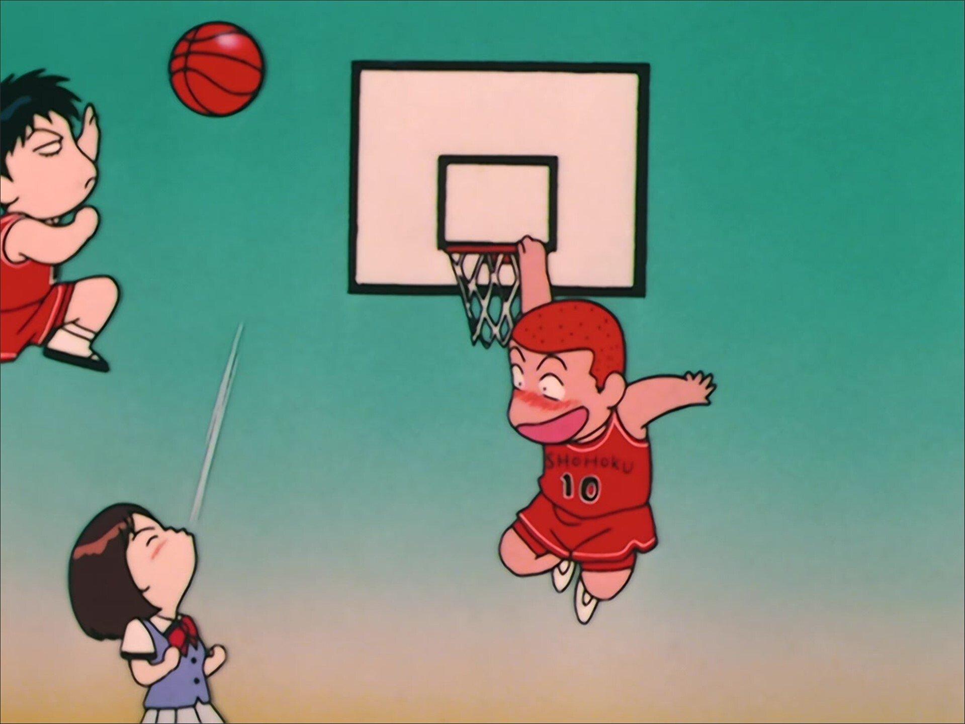 Still from Shohoku's real ace