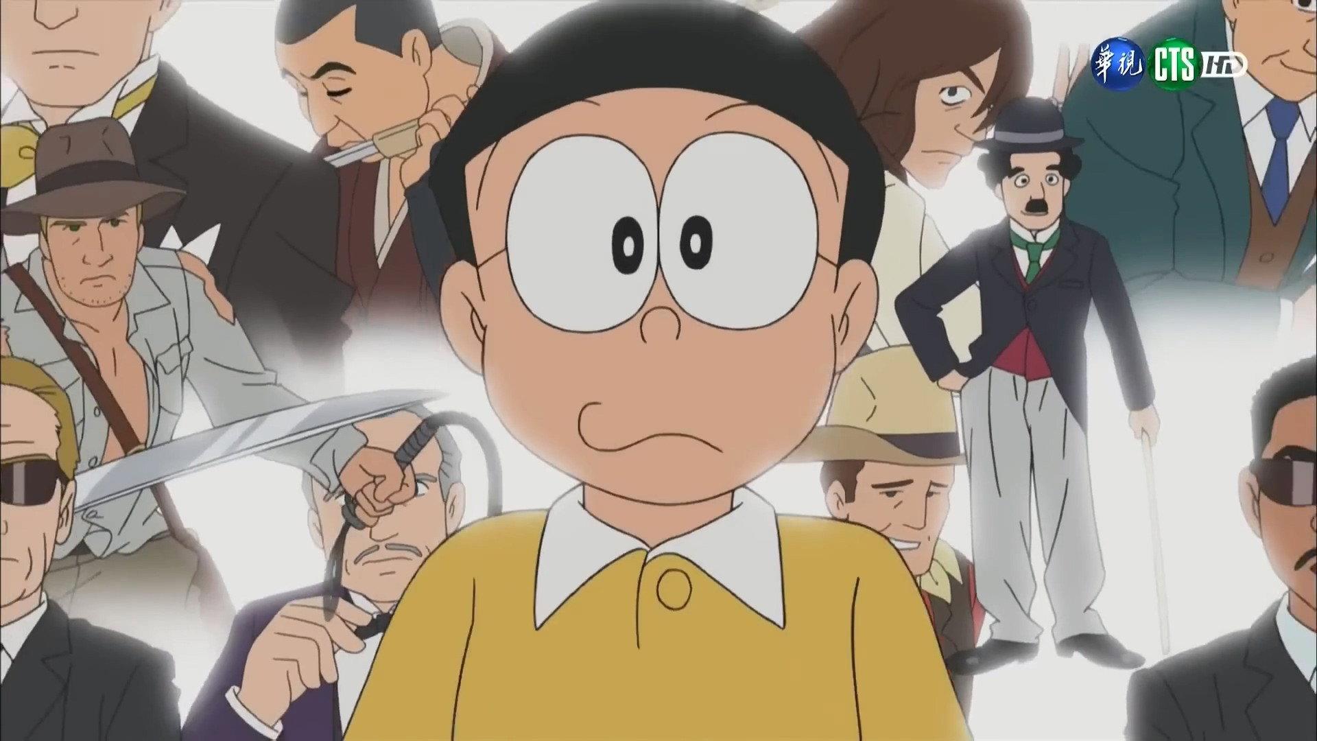 Still from Flying Through the Sky! The Nobi Family`s Kotatsu