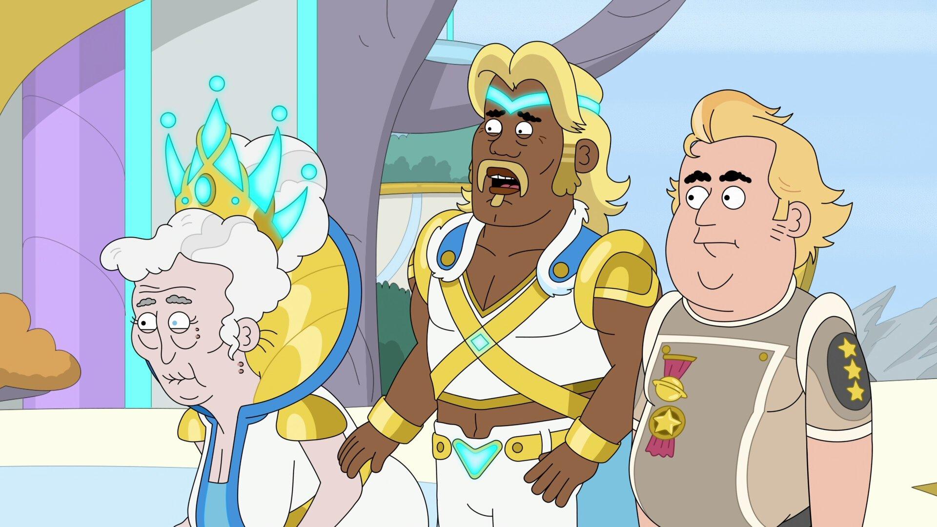Still from Flammily Reunion