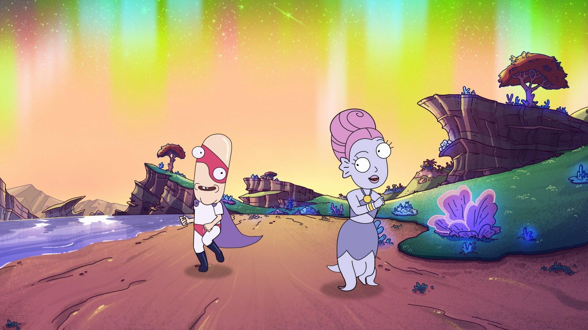Still from Vindicators 2: First Love