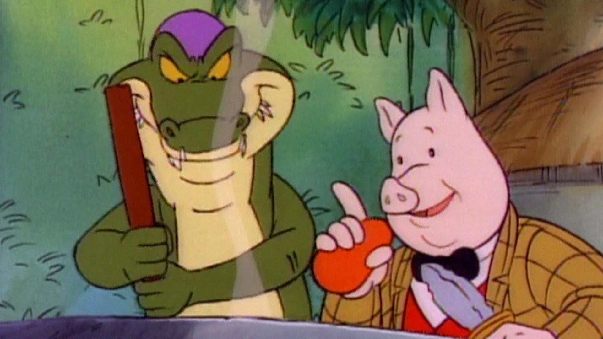 Still from Rupert and the Crocodiles
