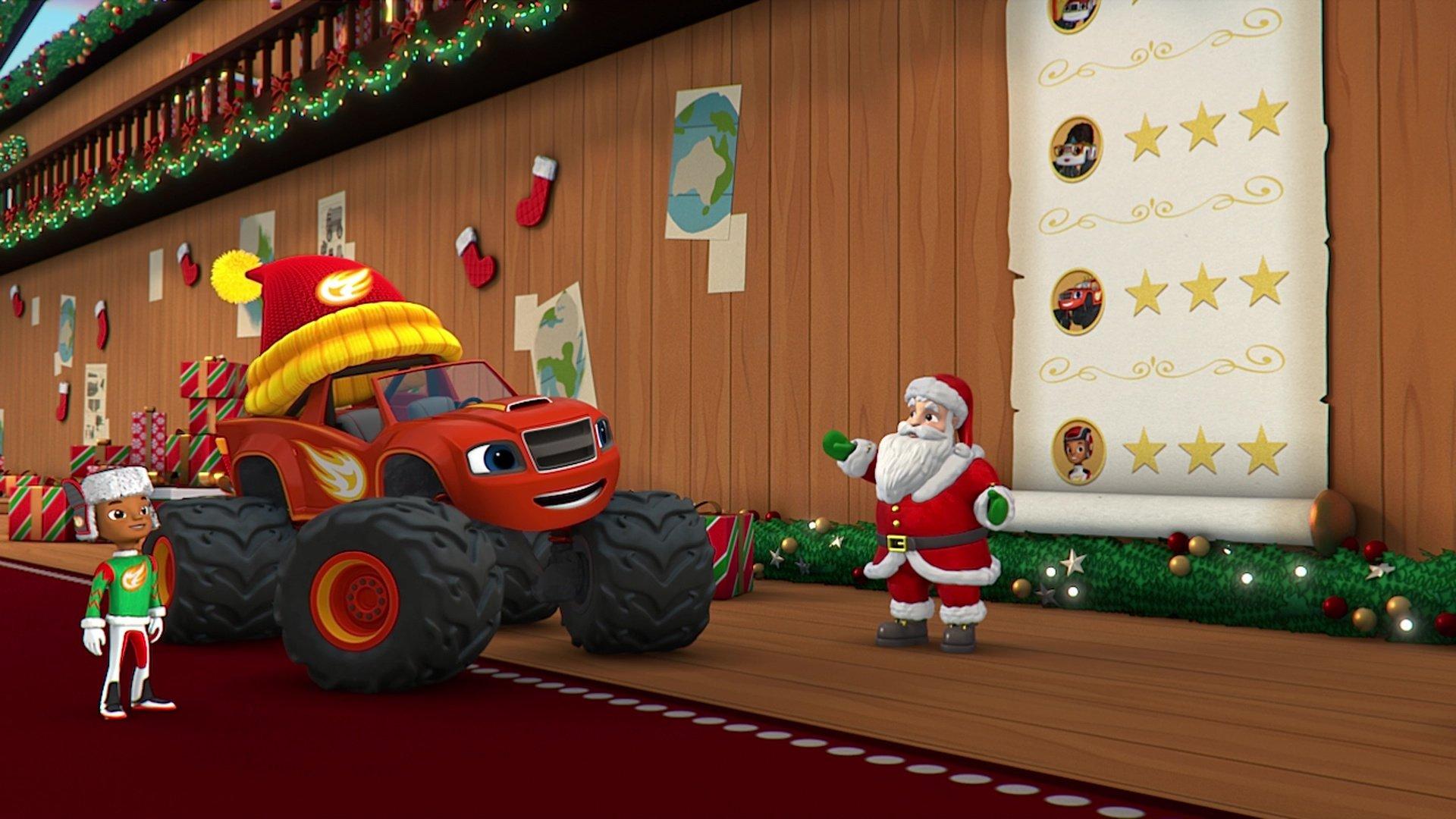 Still from A Blazing Amazing Christmas