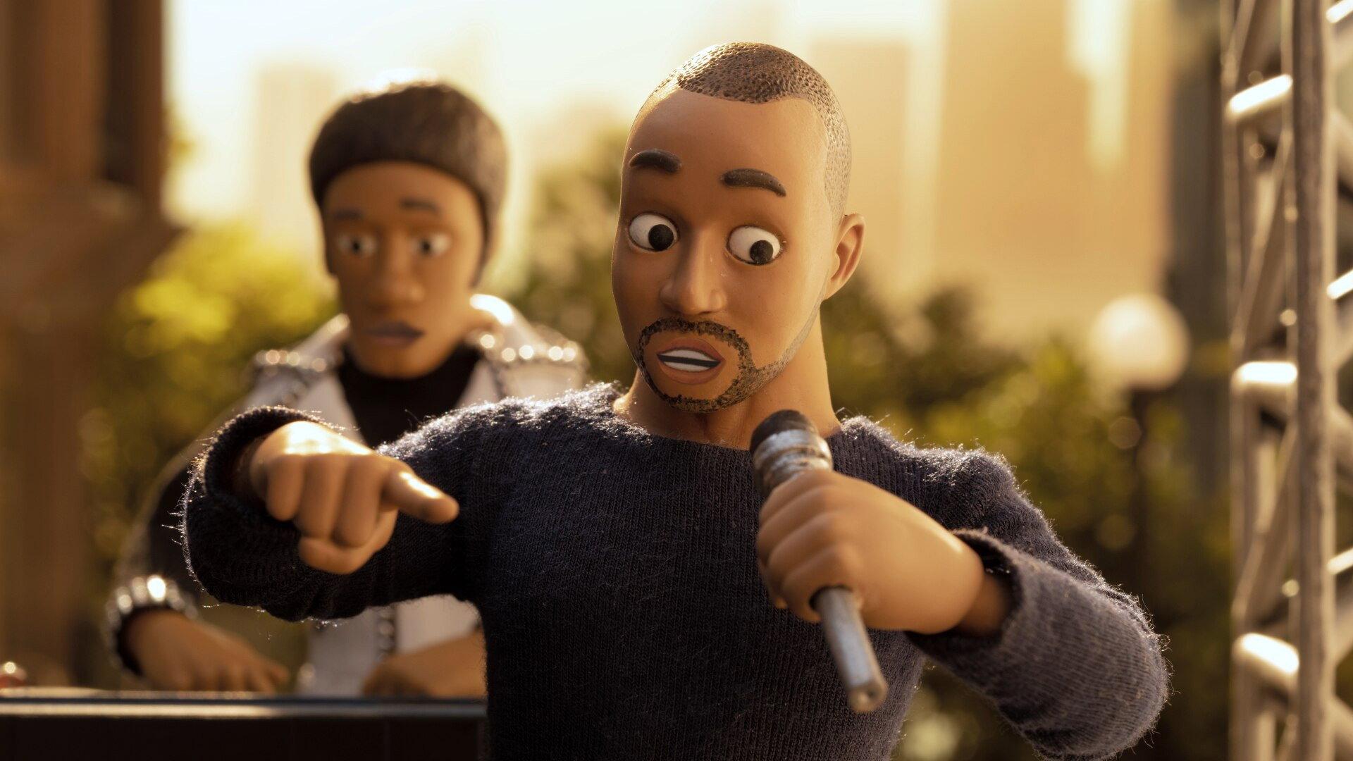 Still from Alabama Jackson Creates Rap