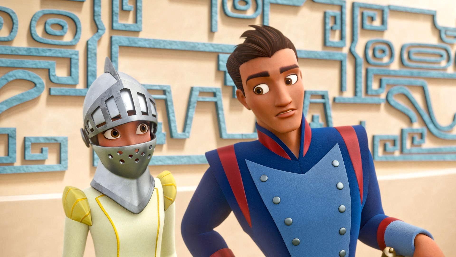 Still from The Princess Knight